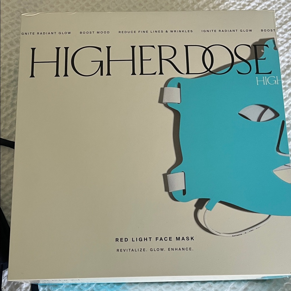 HigherDose Red Light Face Mask